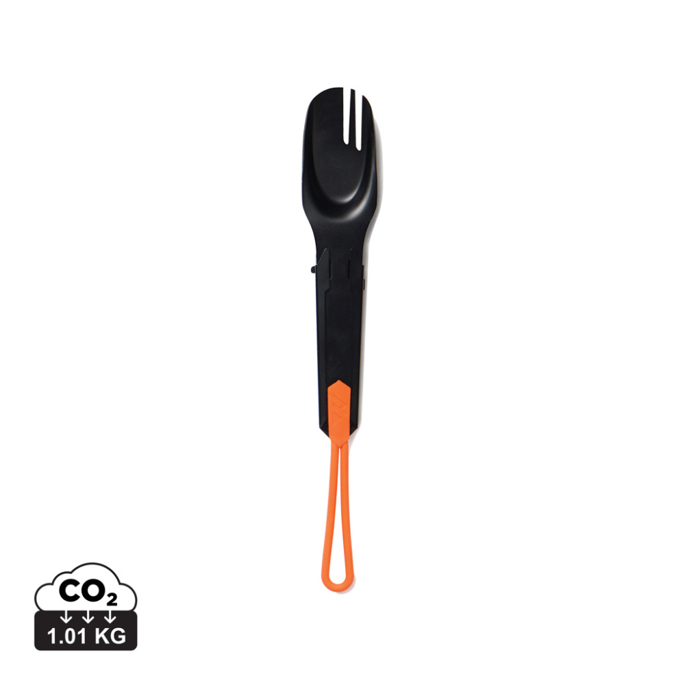 Logo trade promotional merchandise image of: Nordic Drift Trail 4 in 1 outdoor cutlery