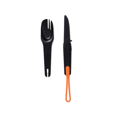 Logo trade promotional gifts image of: Nordic Drift Trail 4 in 1 outdoor cutlery