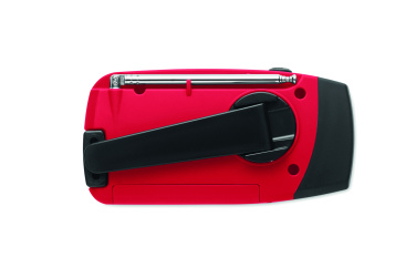 Logotrade advertising products photo of: Portable radio SOS with LED torch