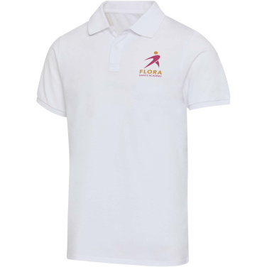 Logotrade corporate gift picture of: Beryl 220 g/m² short sleeve unisex OCS organic recycled polo