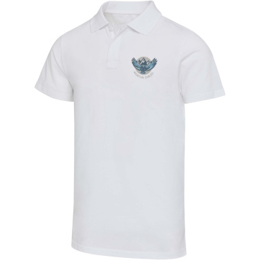 Logotrade promotional merchandise picture of: Graphite 180 g/m² short sleeve unisex OCS organic polo