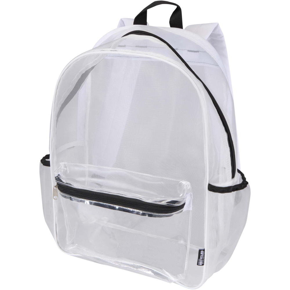 Logo trade promotional items picture of: Mesh GRS recycled backpack 18L
