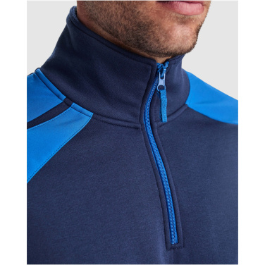 Logo trade corporate gift photo of: Maverick 280 g/m2 men's half zip sweater