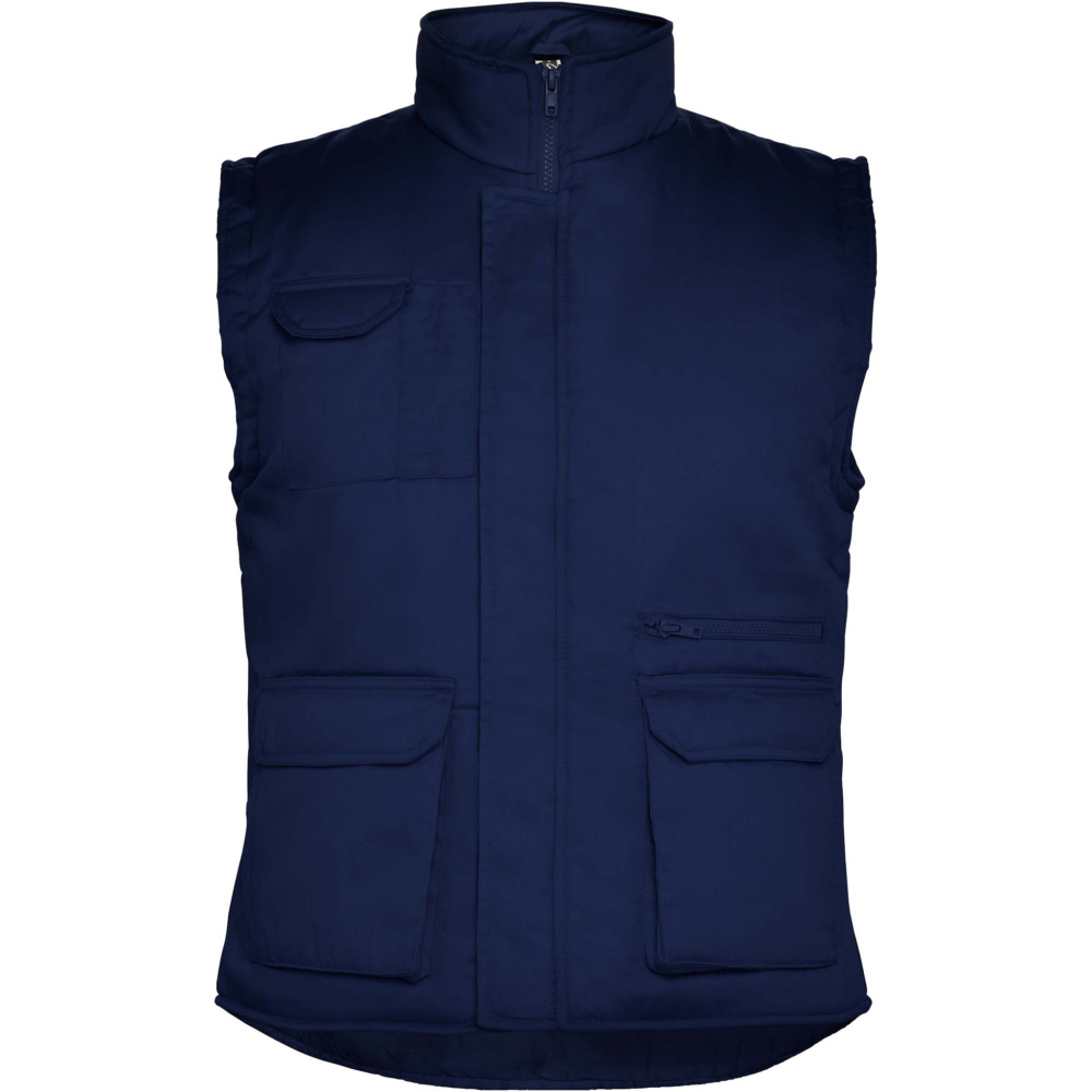 Logo trade business gifts image of: Amanzor multi-purpose workwear bodywarmer with high neck