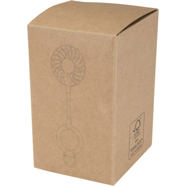 Logotrade corporate gift image of: Ventio recycled plastic magnetic portable fan