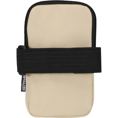 Logo trade business gift photo of: Byron GRS recycled bottle pouch