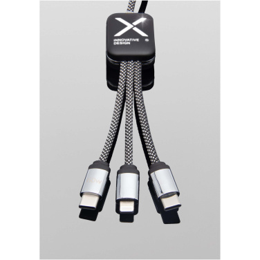 Logotrade corporate gifts photo of: SCX.design C33 60W Type-C charging cable with dual light-up logo