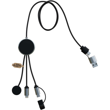 Logo trade promotional gift photo of: SCX.design C34 7-in-1 smartwatch charging cable