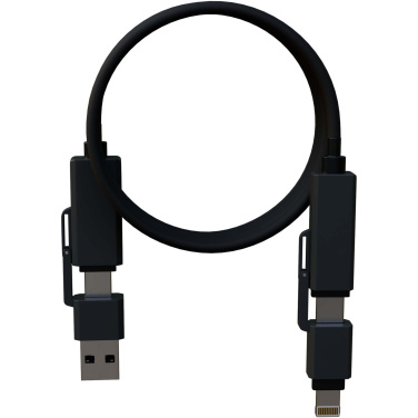 Logo trade business gift photo of: SCX.design C59 100W magnetic silicone charging cable