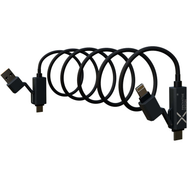 Logo trade corporate gifts picture of: SCX.design C59 100W magnetic silicone charging cable