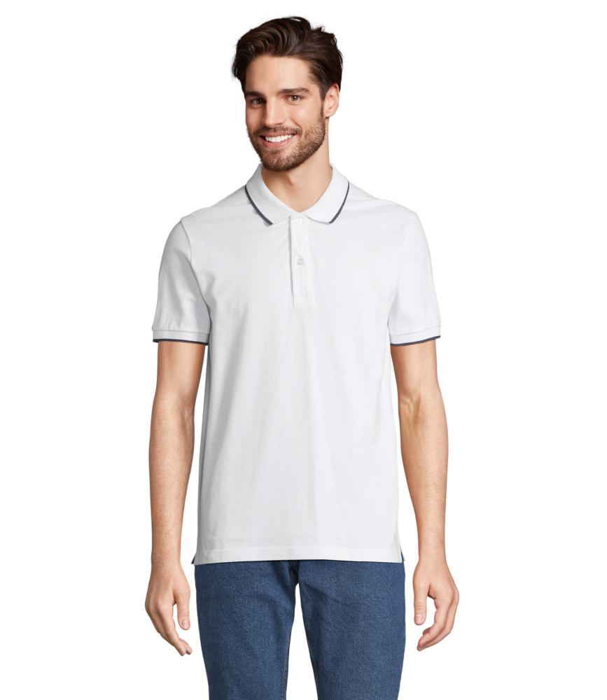 Logo trade corporate gifts image of: PALERMO POLO SHIRT