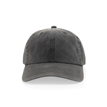Logotrade promotional items photo of: BEAU AWARE™ Washed 6 panel 270gsm cotton twill cap