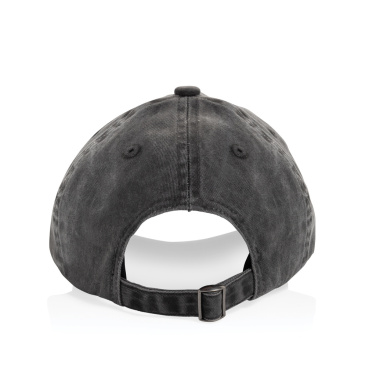 Logotrade advertising product picture of: BEAU AWARE™ Washed 6 panel 270gsm cotton twill cap