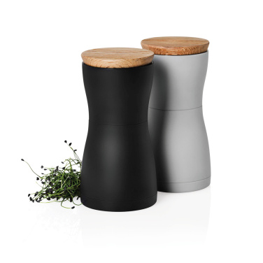 Logo trade promotional giveaway photo of: AdHoc Twin Salt and pepper mill set