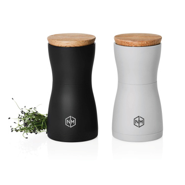 Logotrade business gift image of: AdHoc Twin Salt and pepper mill set