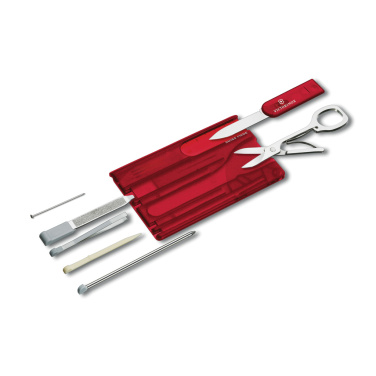 Logo trade promotional gifts picture of: VICTORINOX Swiss Card Classic 10 functions