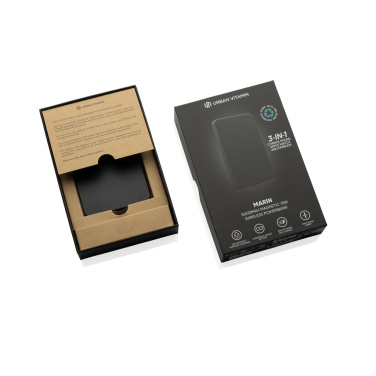 Logotrade promotional item image of: Urban Vitamin Marin 5000mAh magnetic 15W wireless powerbank