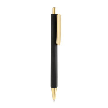 Logo trade promotional giveaways picture of: EDGE RCS three-sided pen luxury