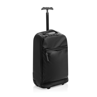 Logo trade promotional merchandise photo of: Swiss Peak OSLO RCS Wheeled Duffel backpack  cabin proof