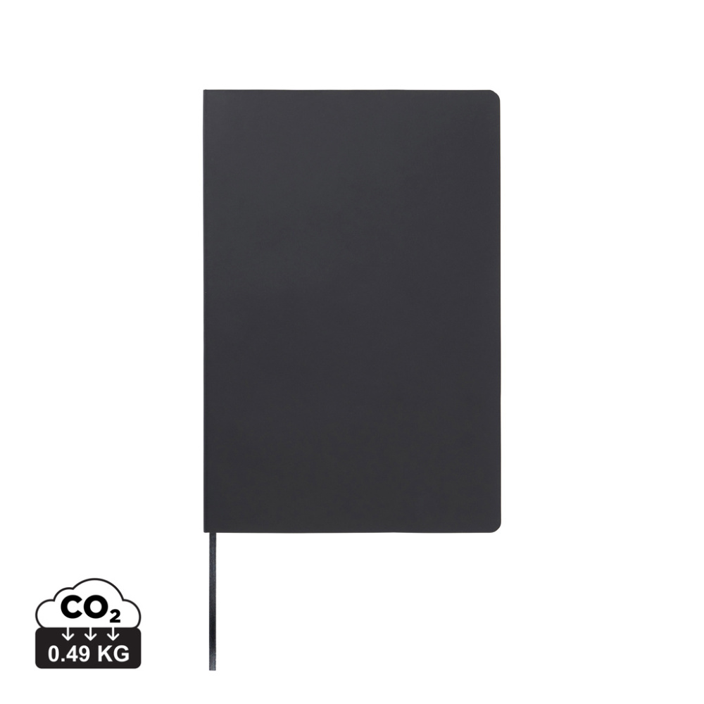 Logo trade corporate gifts image of: VINGA Baltimore RCS PU softcover notebook
