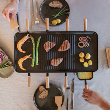 Logo trade promotional giveaway photo of: BOSKA Raclette Gourmet Party, 8 Person (EU Type F)