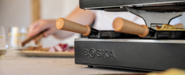 Logo trade promotional item photo of: BOSKA Raclette Gourmet Party, 8 Person (EU Type F)