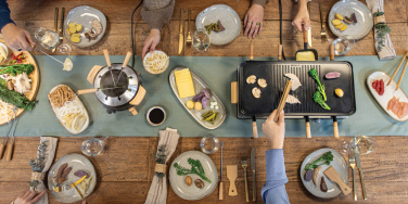 Logotrade promotional giveaways photo of: BOSKA Raclette Gourmet Party, 8 Person (EU Type F)