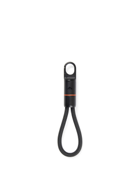 Logotrade business gift image of: Nordic Drift Everest USB-C 60W fast charging carabiner cable