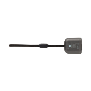 Logo trade corporate gifts image of: Spira RCS recycled retractable 100W fast charging cable