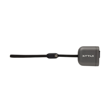 Logotrade promotional giveaways photo of: Spira RCS recycled retractable 100W fast charging cable