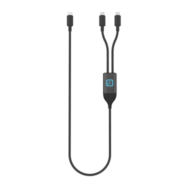 Logotrade promotional giveaways photo of: Terra 100W RCS Dual USB C output cable