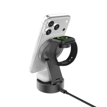 Logotrade promotional giveaway picture of: Quantum RCS 25W ultra-fast wireless 3-in-1 charger