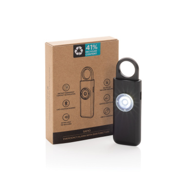 Logotrade advertising products photo of: Safio RCS re-chargeable emergency alarm with SOS function