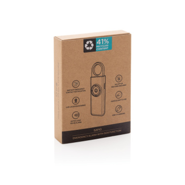 Logotrade promotional gift image of: Safio RCS re-chargeable emergency alarm with SOS function