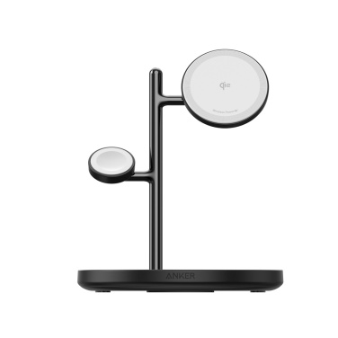 Logo trade business gift photo of: Anker MagGo Wireless Charging Stand (3-in-1 Stand)