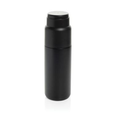 Logotrade promotional merchandise photo of: Thermocup RCS recycled vacuum flask with cup 500ml