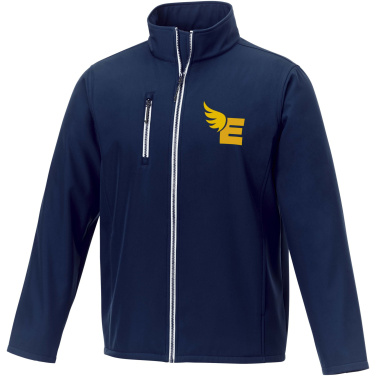 Logotrade promotional giveaway image of: Orion men's GRS recycled softshell jacket