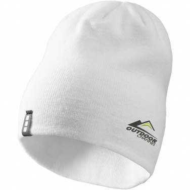 Logotrade meened pilt: Level müts, valge