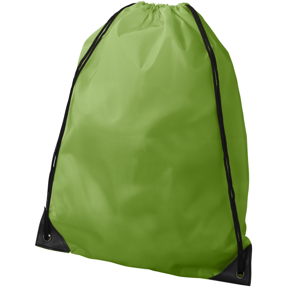 Logo trade ärikingi pilt: Oriole stiilne seljakott-õlakott, heleroheline