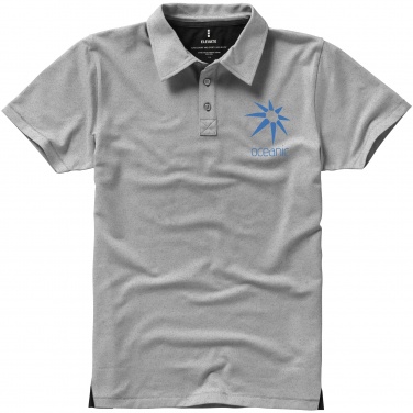 Logo trade reklaamkingitused foto: Markham short sleeve polo, helehall