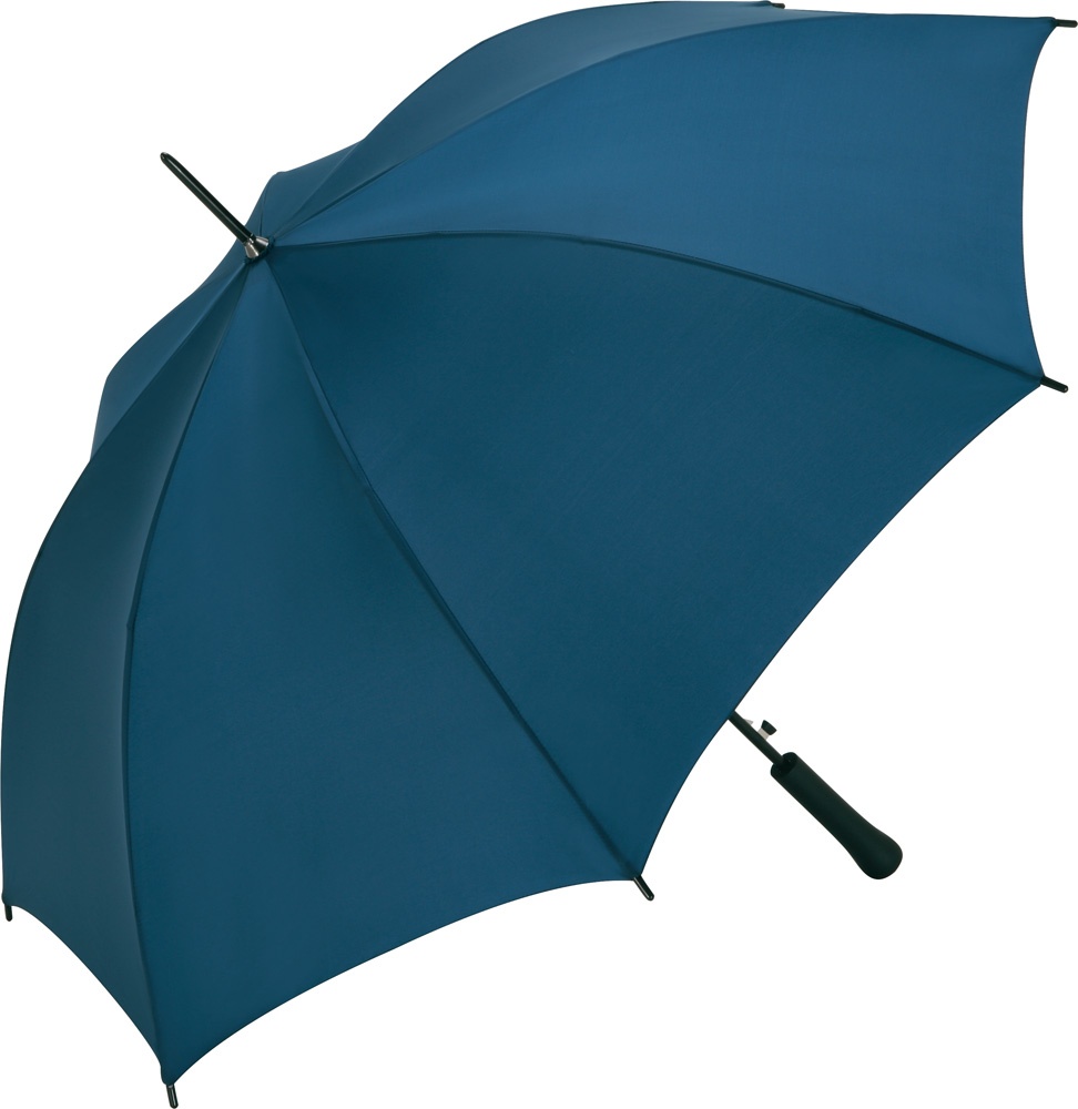 Logotrade firmakingi foto: Automaatne tuulekindel vihmavari, tumesinine