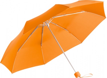 Logo trade reklaamkingid foto: Tuulekindel väike vihmavari Alu mini, 5008, oranž