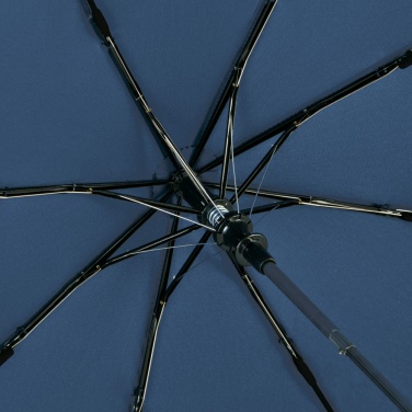 Logotrade reklaamkingituse foto: Helkuräärisega AC Safebrella® LED minivihmavari 5571, sinine