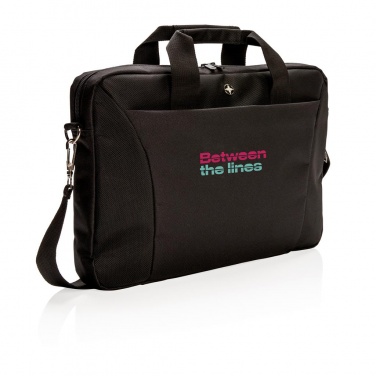 Logo trade reklaamkingituse pilt: Ärikingitus: Swiss Peak 15.4” laptop bag, black