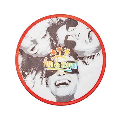 Logo trade ärikingituse pilt: Kokkupandav frisbee kotikesega