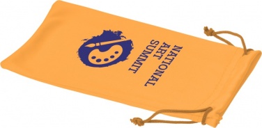 Logotrade meened pilt: Mikrokiust kott päikeseprillide jaoks, neoonoranž
