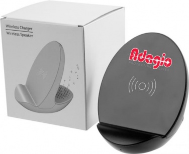 Logo trade firmakingituse pilt: S10 Bluetooth® 3-funktsiooniline kõlar, must