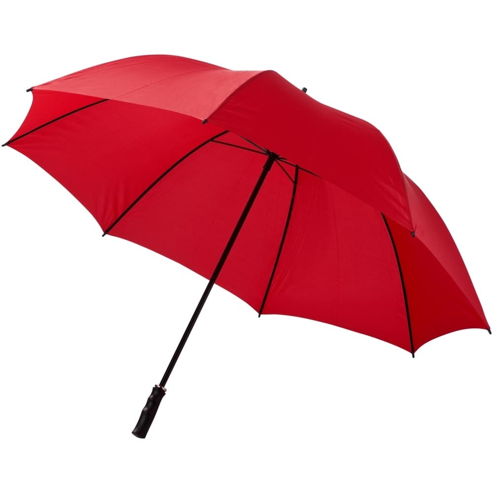 Logo trade meened foto: Suur Golf vihmavari,  D130 cm, punane