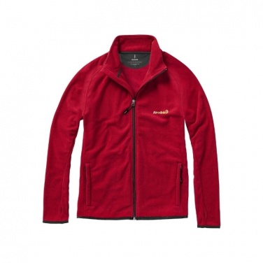 Logo trade reklaamkingituse pilt: Brossard mikro fliisist jakk , punane
