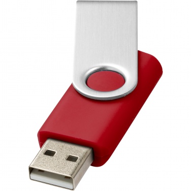 Logotrade reklaamkingid pilt: Pööratav põhiline 32 GB USB-mälupulk